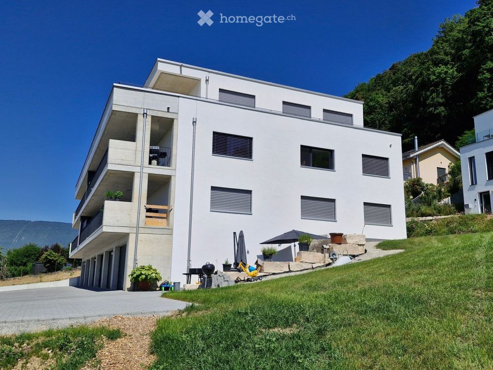Moderne 4.5-Zimmer-Neubauwohnung mit Balkon und schöner Aussicht in Gampelen - Bild 5