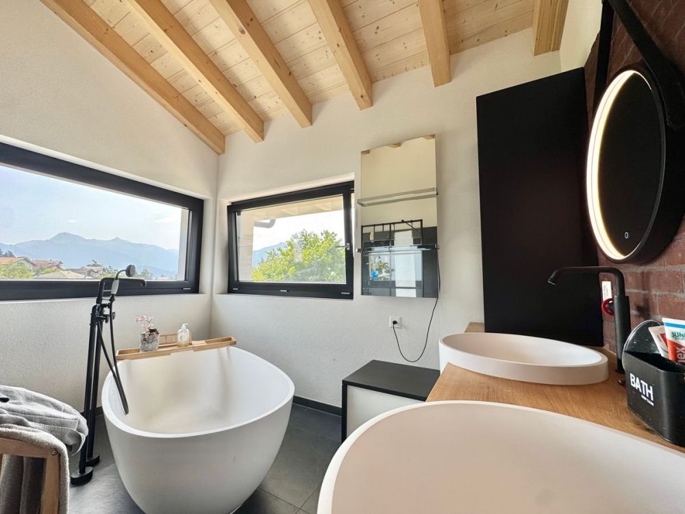 Maison neuve à Lens avec jardin et vue panoramique sur les montagnes et le lac - Bild 5