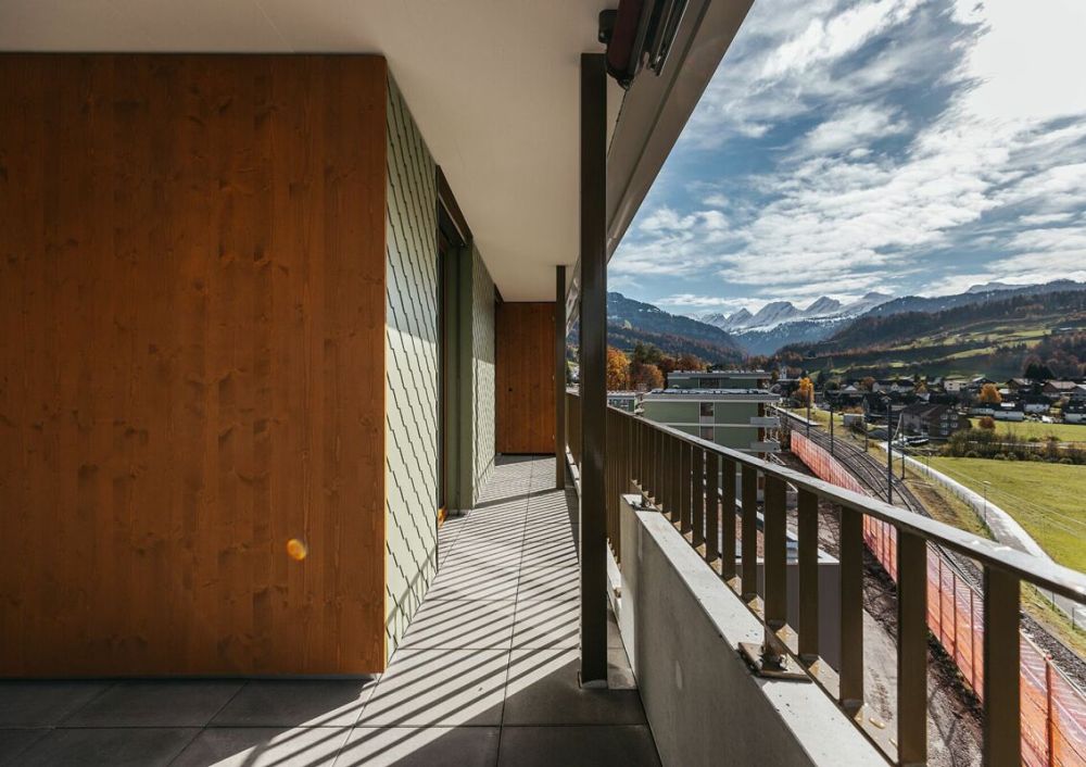 Neubauwohnungen mit Sicht auf die Churfirsten - Bild 1