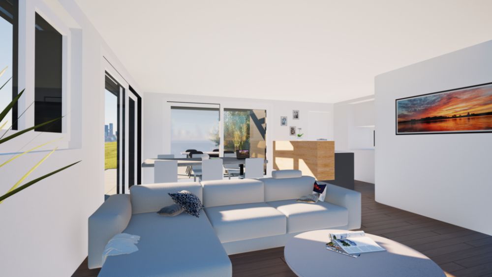 Exklusive 4.5 Zimmer-Wohnung im Obergeschoss (Neubau) - Wohnen
