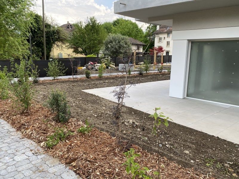 07788 - Appartement 2.5 pièces - Rue du Crochetan 20 - Monthey - Terrasse et jardinet