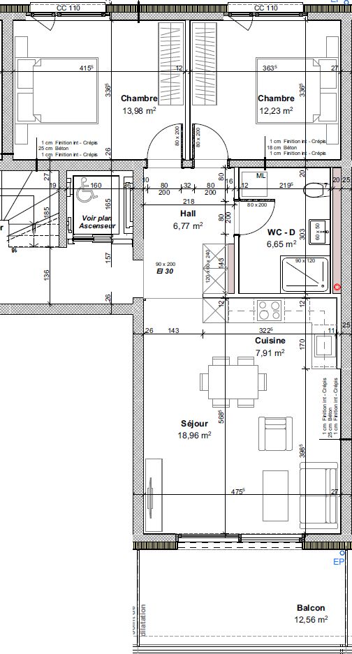 Nouveaux appartemnts en location à St-Pierre-de-clages - 5 appartements neufs de 3.5 pièces - Bild 7