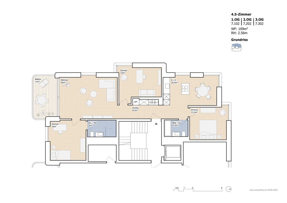 Neubau Moderne 3.5-Zimmer-Wohnung in Derendingen - Bild 6