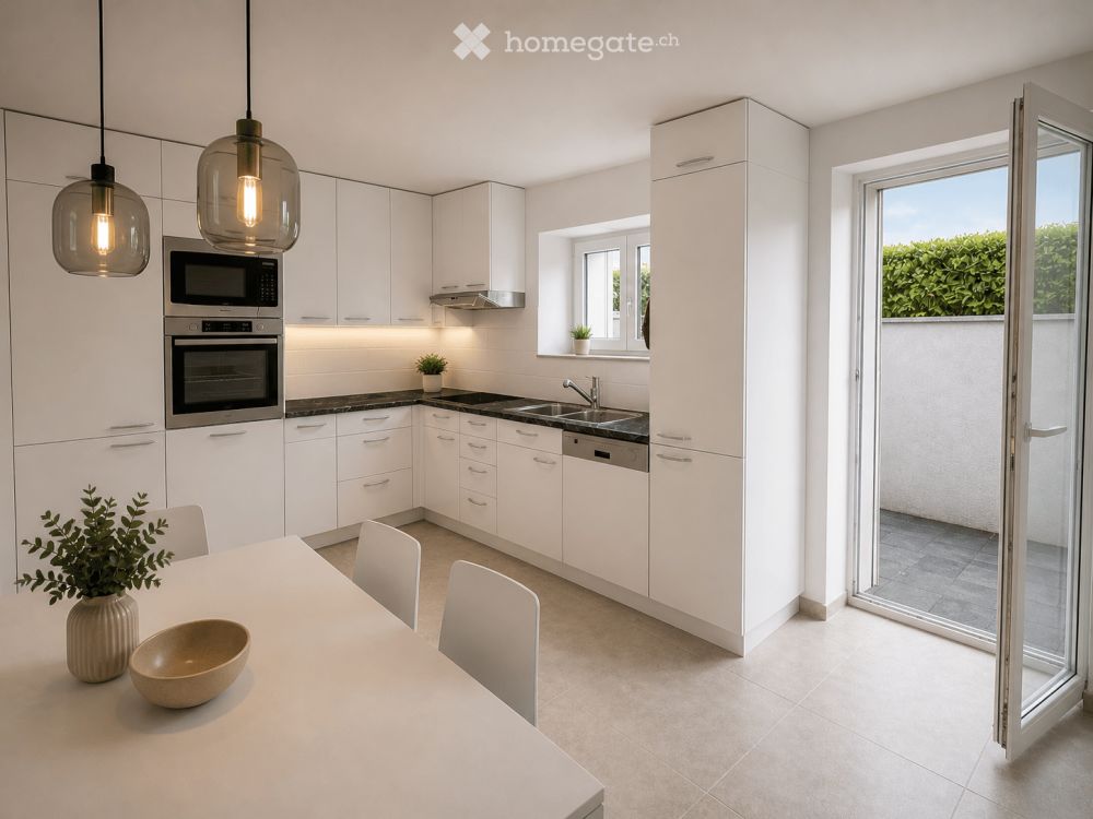 Exklusive 3.5-Zimmer-Wohnung mit Privatgarten – Erstbezug nach Totalsanierung - Bild 5