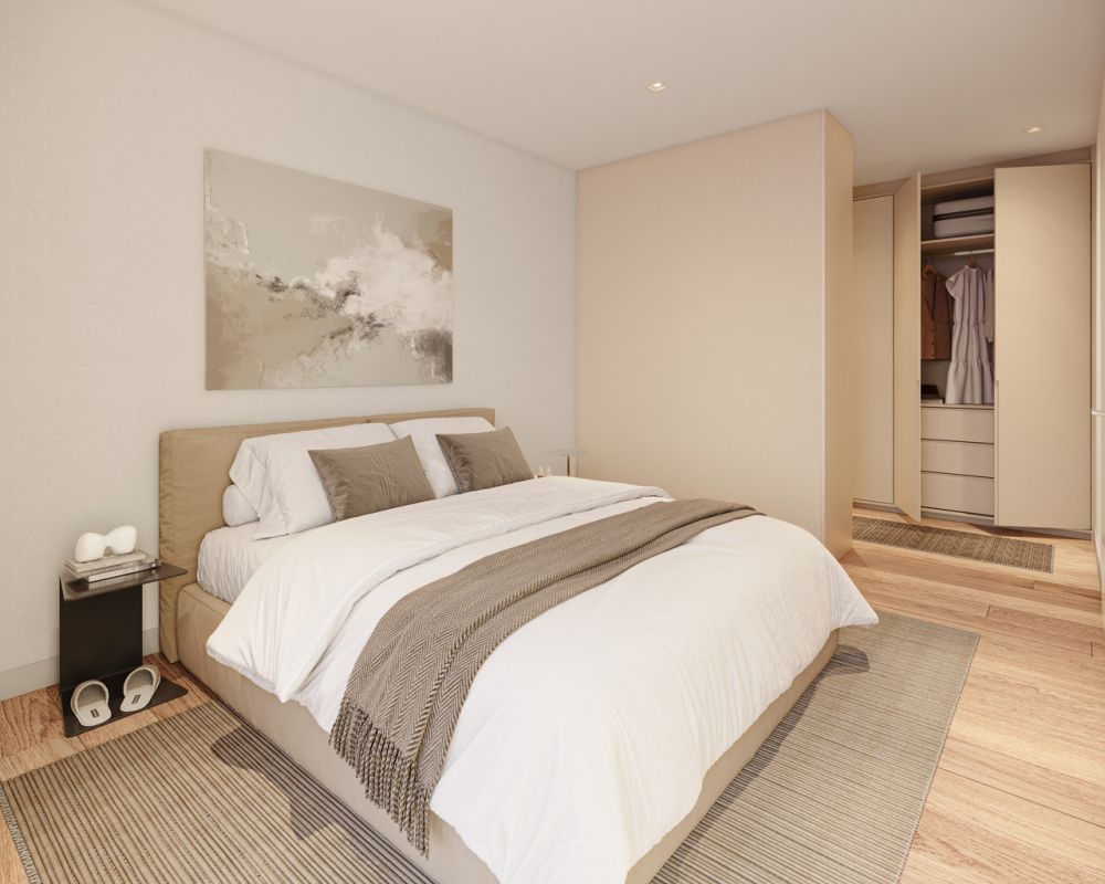 Praz Melley - Lot B4 - Appartement de 4.5 pièces neuf - Pièce de vie