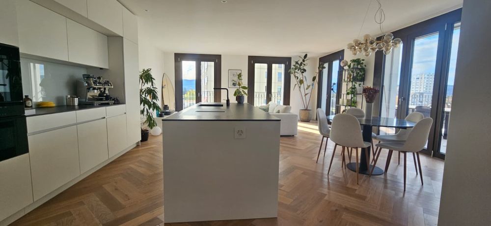 Exklusive Attika-Wohnung direkt am Bahnhof Uster  befristete Untermiete - Bild 1