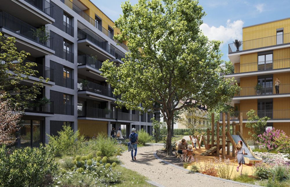 4.5 pièces neuf avec jardin - A19-001 - Bild 8