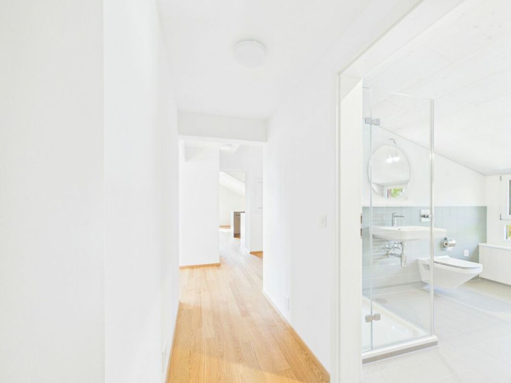 Sehr grosszügige, lichtdurchflutete, frisch renovierte Dachwohnung - Bild 7