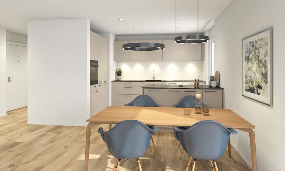 Neubau-Erstbezug Attika-Wohnung – stilvolles Wohnen an zentraler Lage in Grenchen - Bild 2