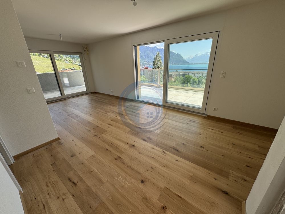 APPARTEMENT DE 2,5 PIÈCES EN ATTIQUE AVEC VUE PANORAMIQUE SUR LE LAC - Bild 3