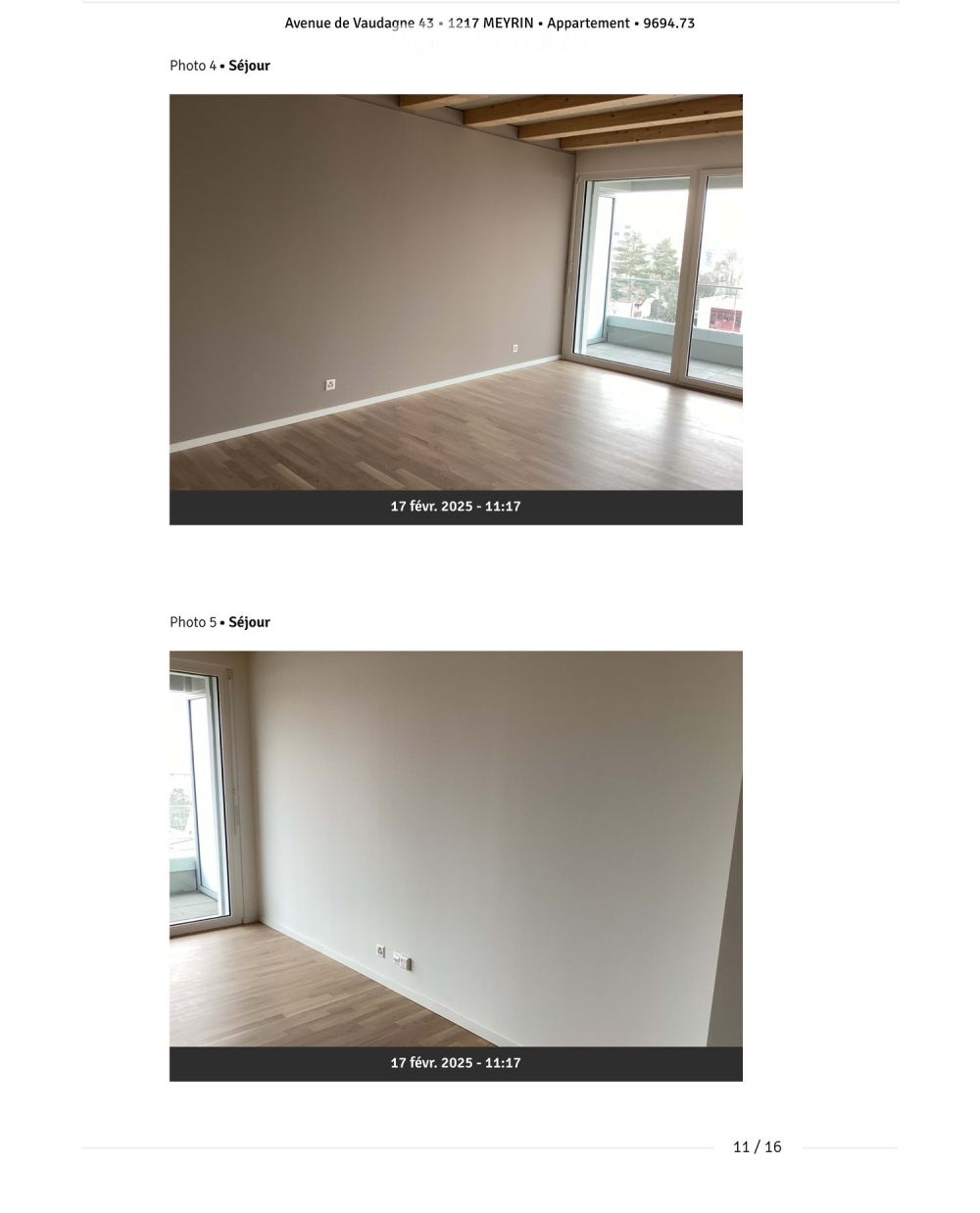 App. dernier étage à Meyrin - Bild 2