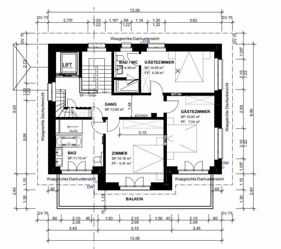 Zu vermieten in Mammern, angrenzend an Landwirtschaftszone, freistehendes 6½ Zi.-EFH mit Lift; An unverbaubarer Hanglage und Sicht auf See ! - Bild 6
