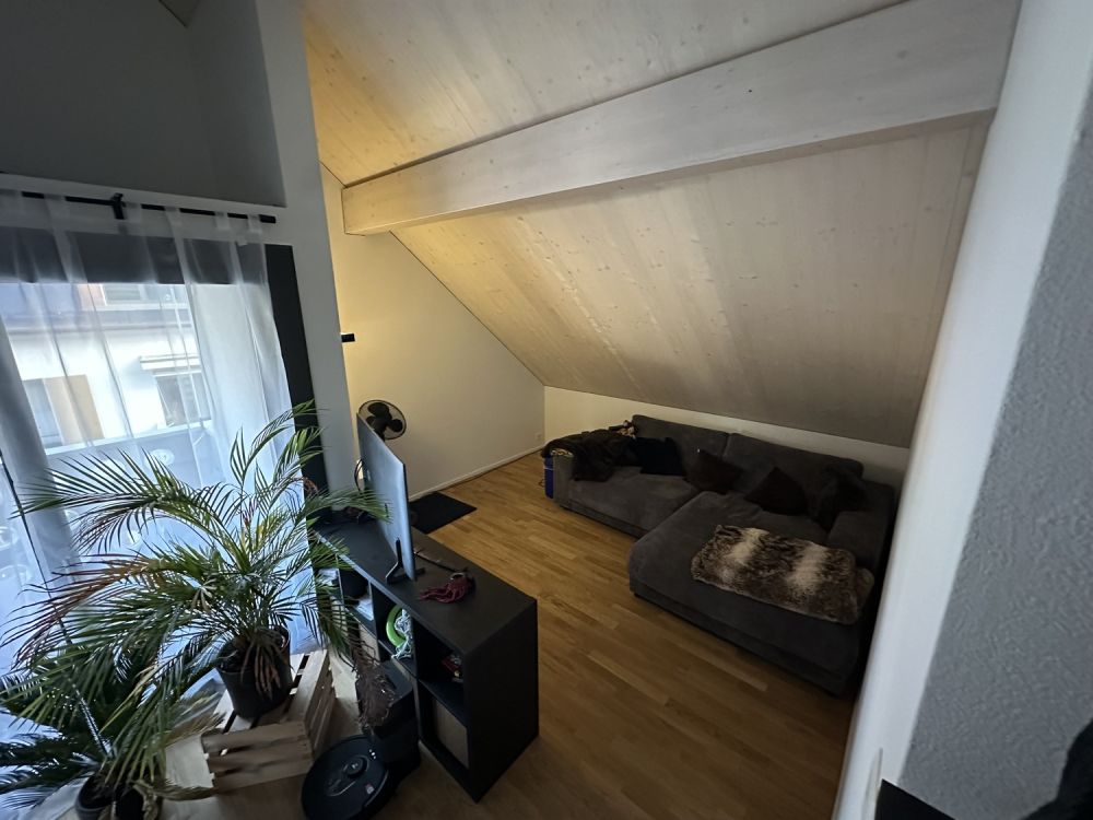 2 ½-Zimmerwohnung direkt am Bahnhof Rüti - Wohnzimmer 2