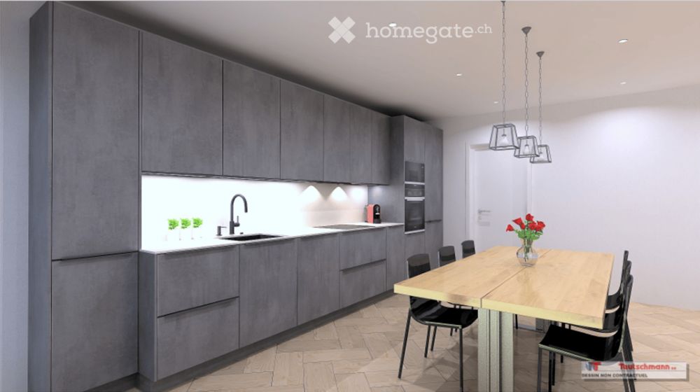 NOUVEAU rez-de-jardin 3 chambres / NEW 3 bedroom garden appartment - Bild 2