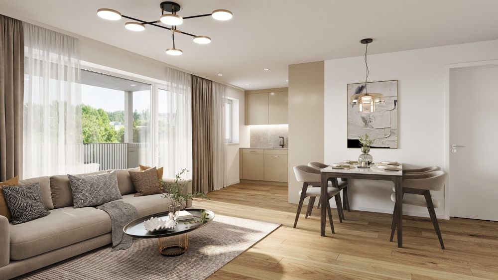 Charmante 2.5 Zimmer-Neubauwohnung - Bild 2