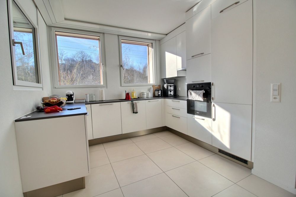 Appartement de 5.5 pièces au rez-de-chaussée à louer à Marly ! - Cuisine