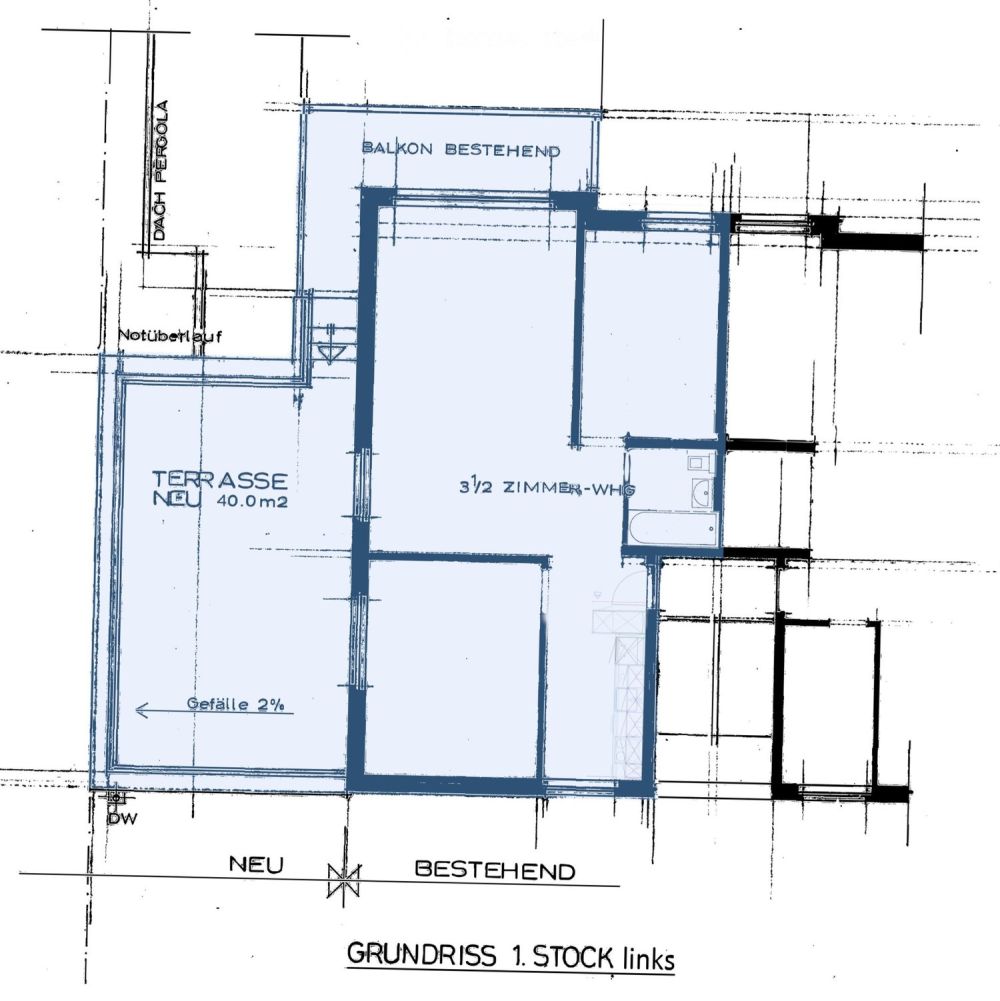 Erstbezug an Toplage mit grosser Dachterrasse mit Weitsicht - Bild 3