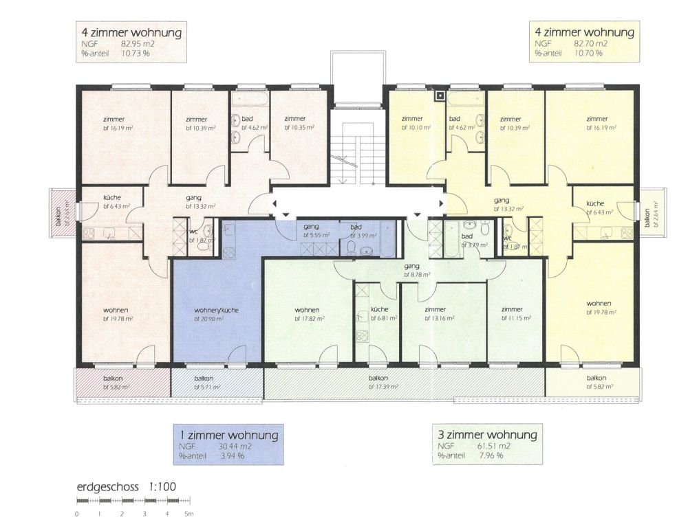 Erstvermietung nach Kernsanierung, 3-Zimmer-Wohnung mit grossem sonnigem Balkon - Bild 10