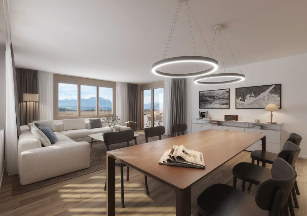 Wohnüberbauung Sonnhalde "4.5-Zimmer-Wohnung - Bild 6