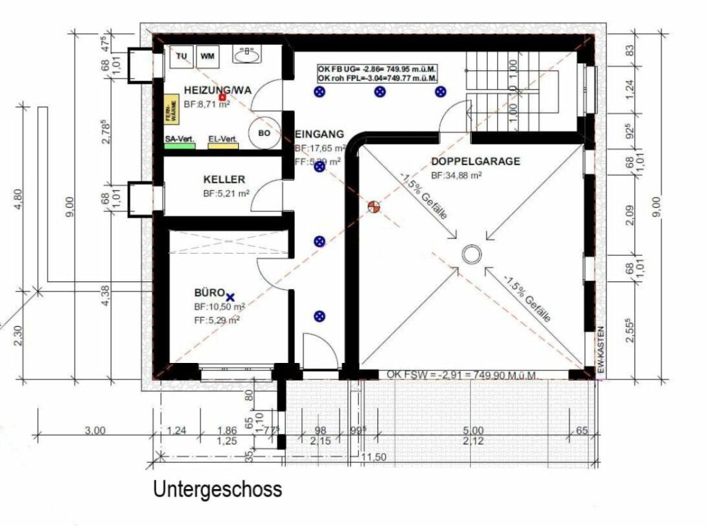 Zu vermieten per 1. Juli 2026, neues freistehendes 6½ Zi.-EFH, mit Doppelagarage, am Vorderen Rebweg 1 in 9534 Gähwil. Grosszügige Raumeinteilung mit 190 m2 Wfl. - Bild 3