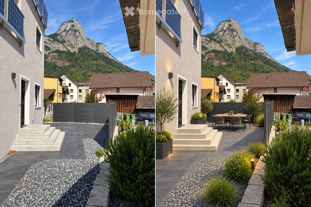 Loft-Wohnung mit Terrasse im Zentrum von Mels – Erstbezug nach Umbau - Nebenkosten inbegriffen - Bild 3