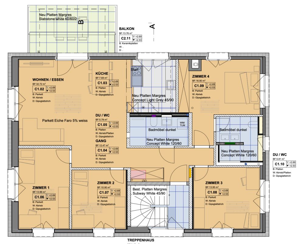Wunderschöne 5,5 Zimmer-Galeriewohnung in St. Silvester im Eigentumsstandard - Bild 4