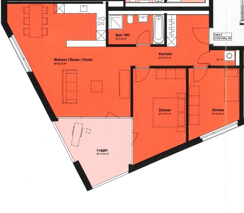 Grosszügige Neubauwohnung mit schöner Loggia - Bild 9