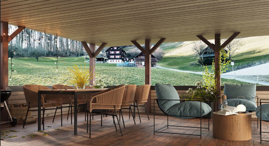 Traumhaftes Wohnen am Sarnersee  Neubau-Duplex mit Seeblick - Maison jumelée 5.5 pièces - image - 2