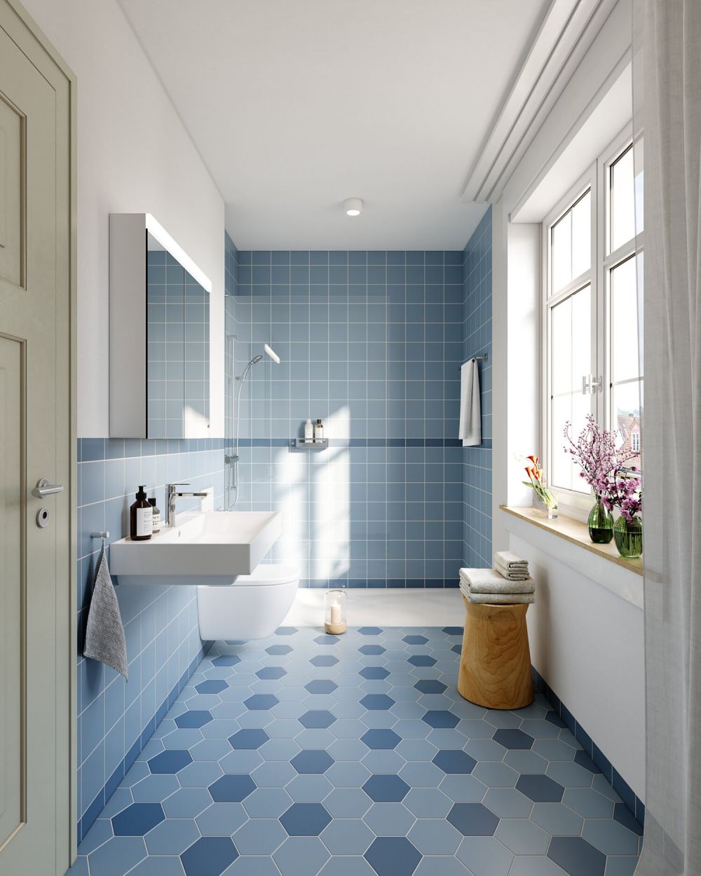 Stylische Wohnung in Stadtzentrum Nähe! - Bad