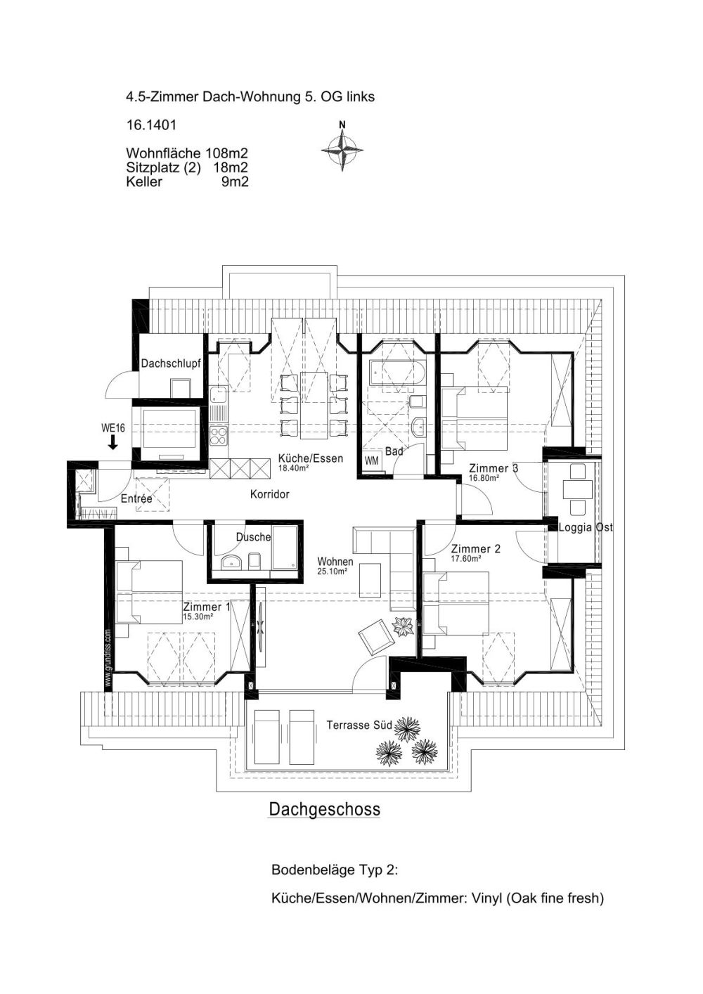 Erstvermietung 4.5-Zimmer-Neubauwohnungen an der Seestrasse in Uster - Bild 8