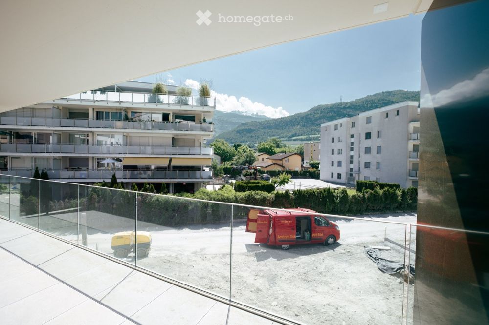 Appartement neuf de standing - 2.5 pièces avec balcon et vue sur les montagnes à Sion - Bild 7