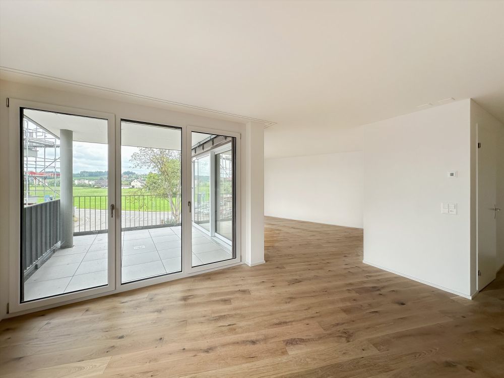 Modern im Neubauquartier wohnen! - Wohnzimmer