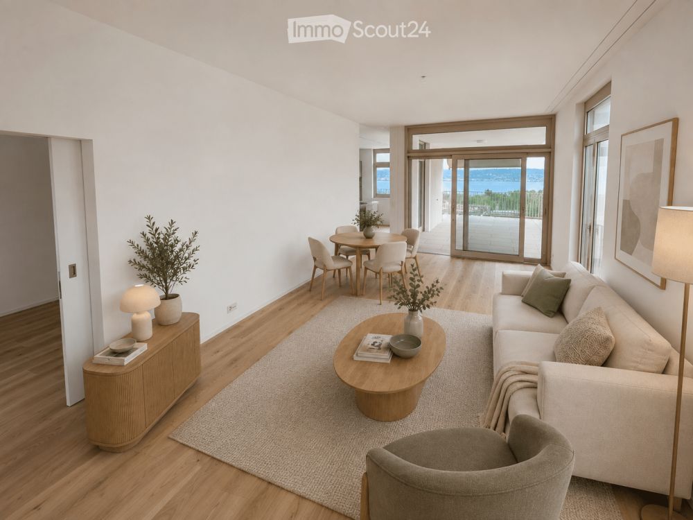 Exklusive 3.5-Zimmer-Dachwohnung im Eigentumsstandard mit bester 180°-Seesicht - Bild 2