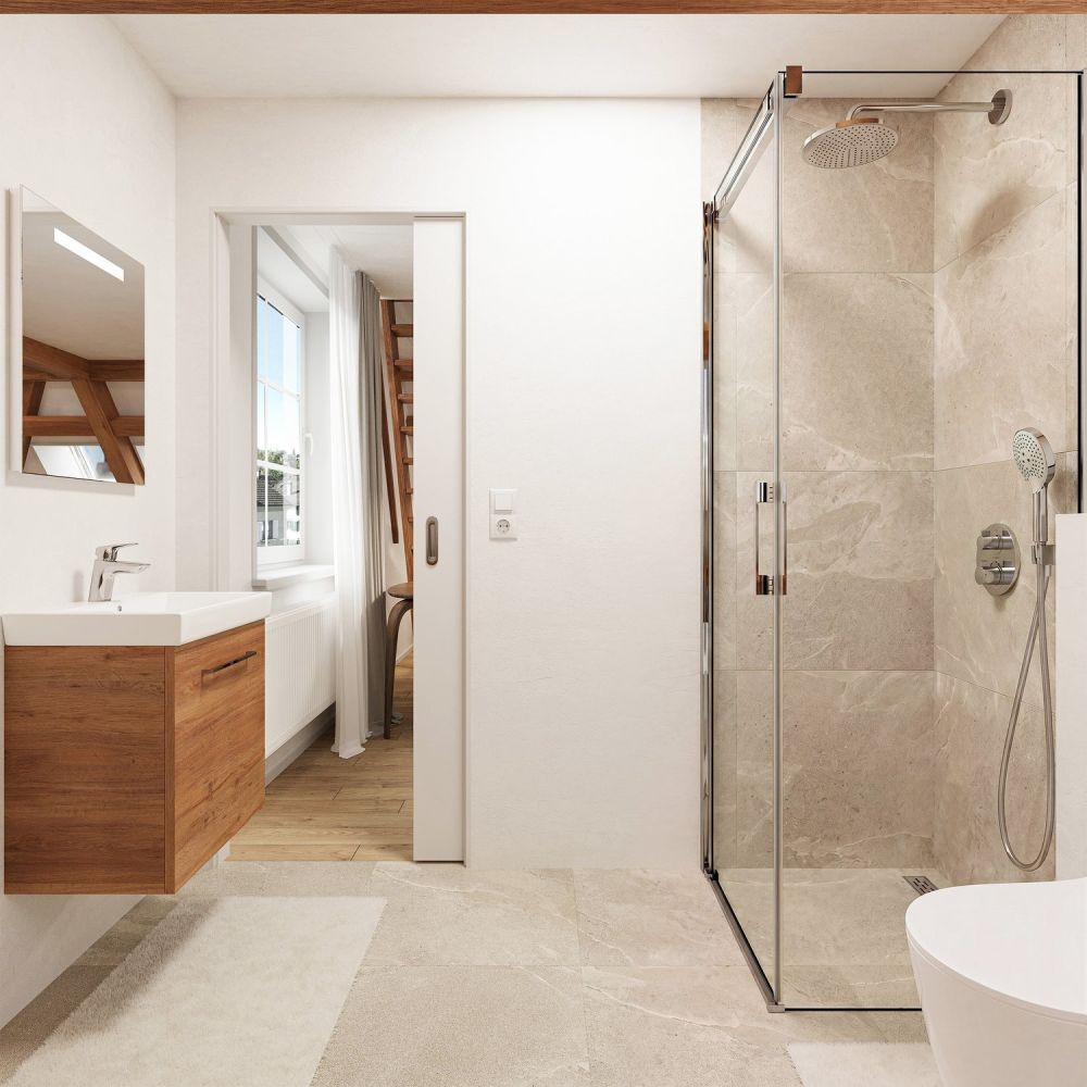 Erstvermietung: Hochwertige 3.5-Zimmerwohnung zu vermieten - Poststrasse_Badezimmer.jpg