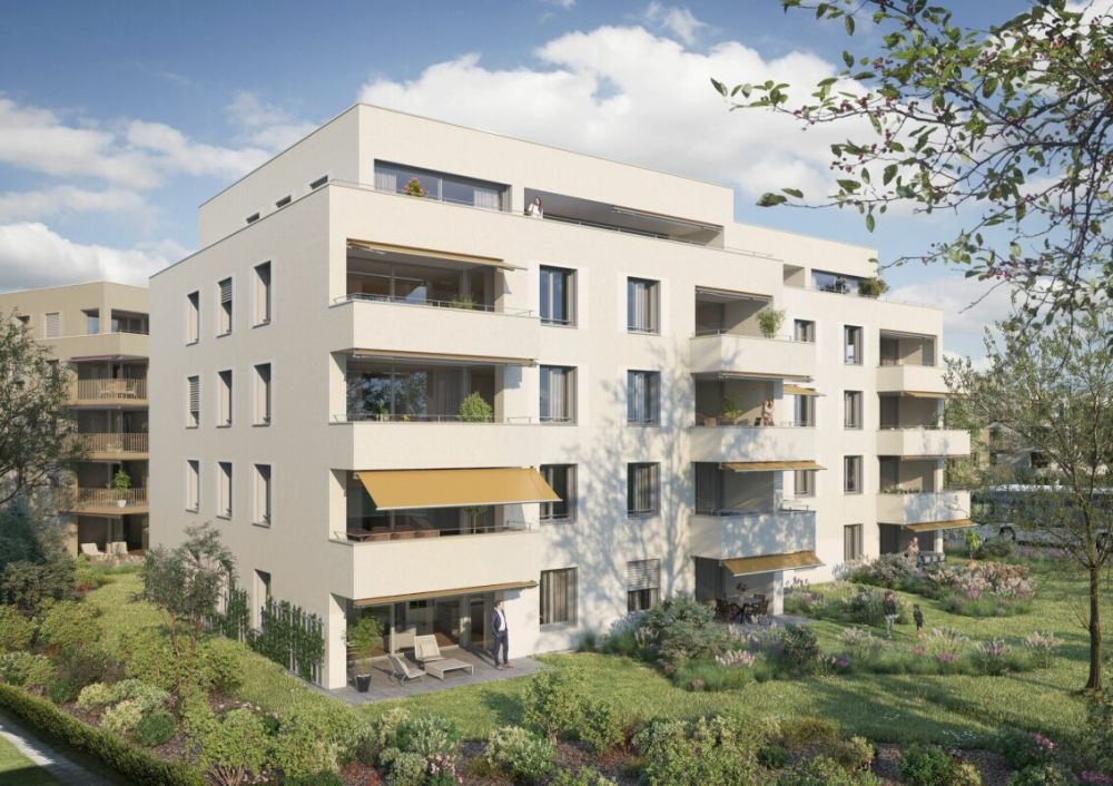 Grosszügige und moderne 4.5-Zimmer Wohnung im Perron Vert - Bild 1