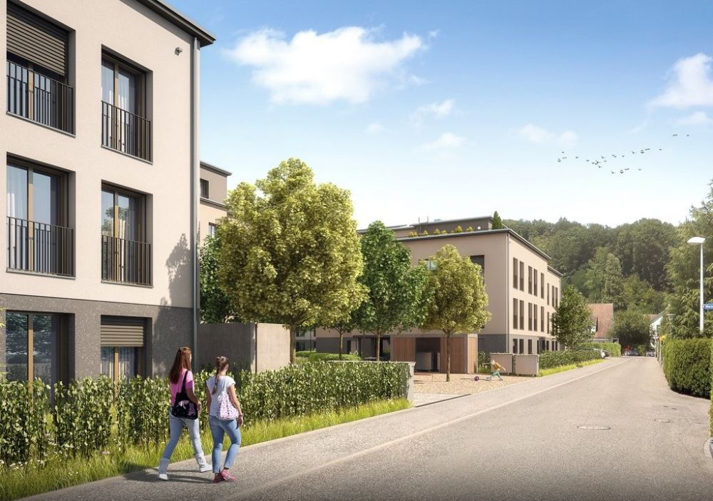 Grosszügige, helle Wohnung mit Balkon und eigener Waschküche - Visualisierung