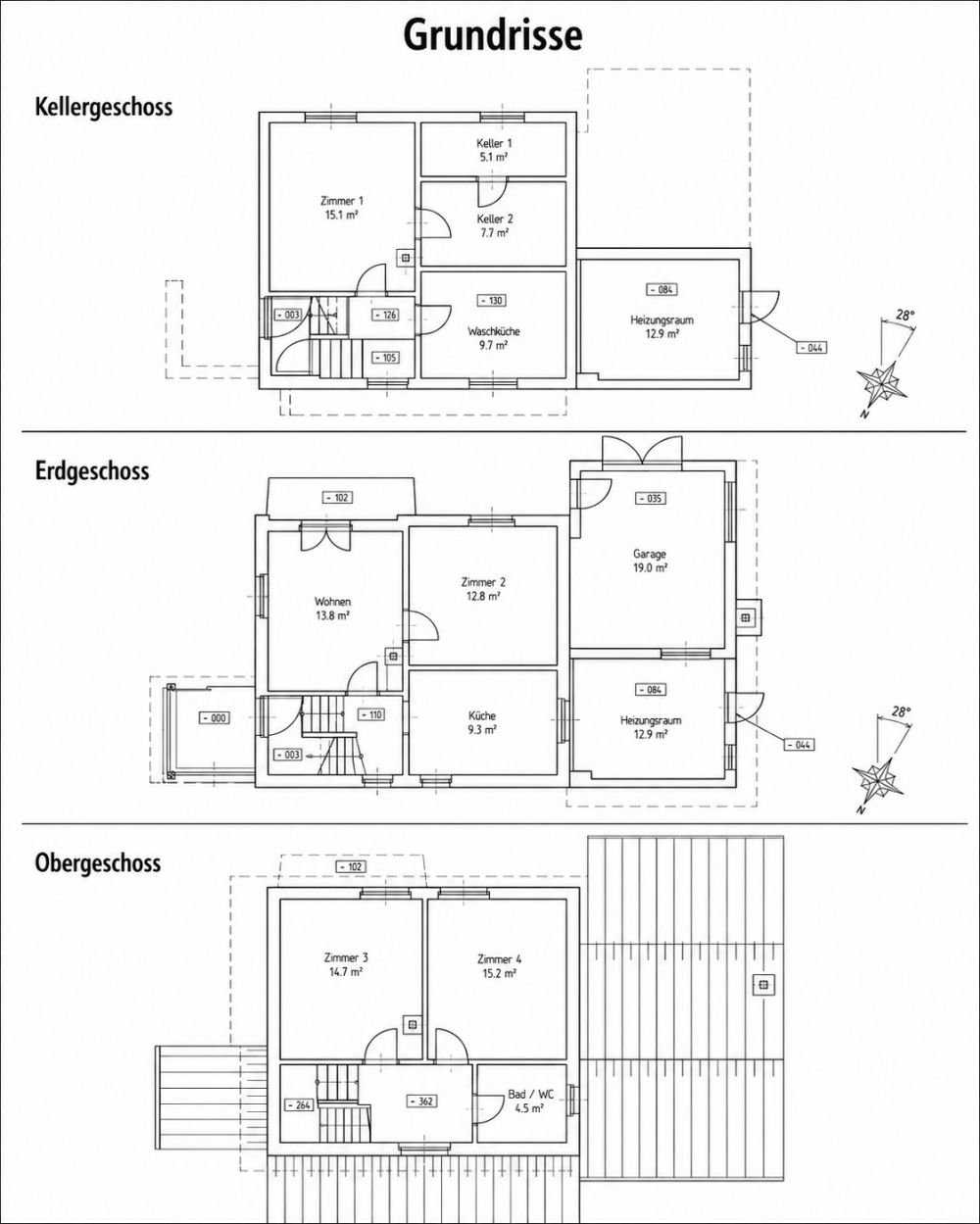 Charmantes älteres Einfamilienhaus mit Garten  befristet für 1 Jahr - WG/Untervermietung erlaubt - Bild 4