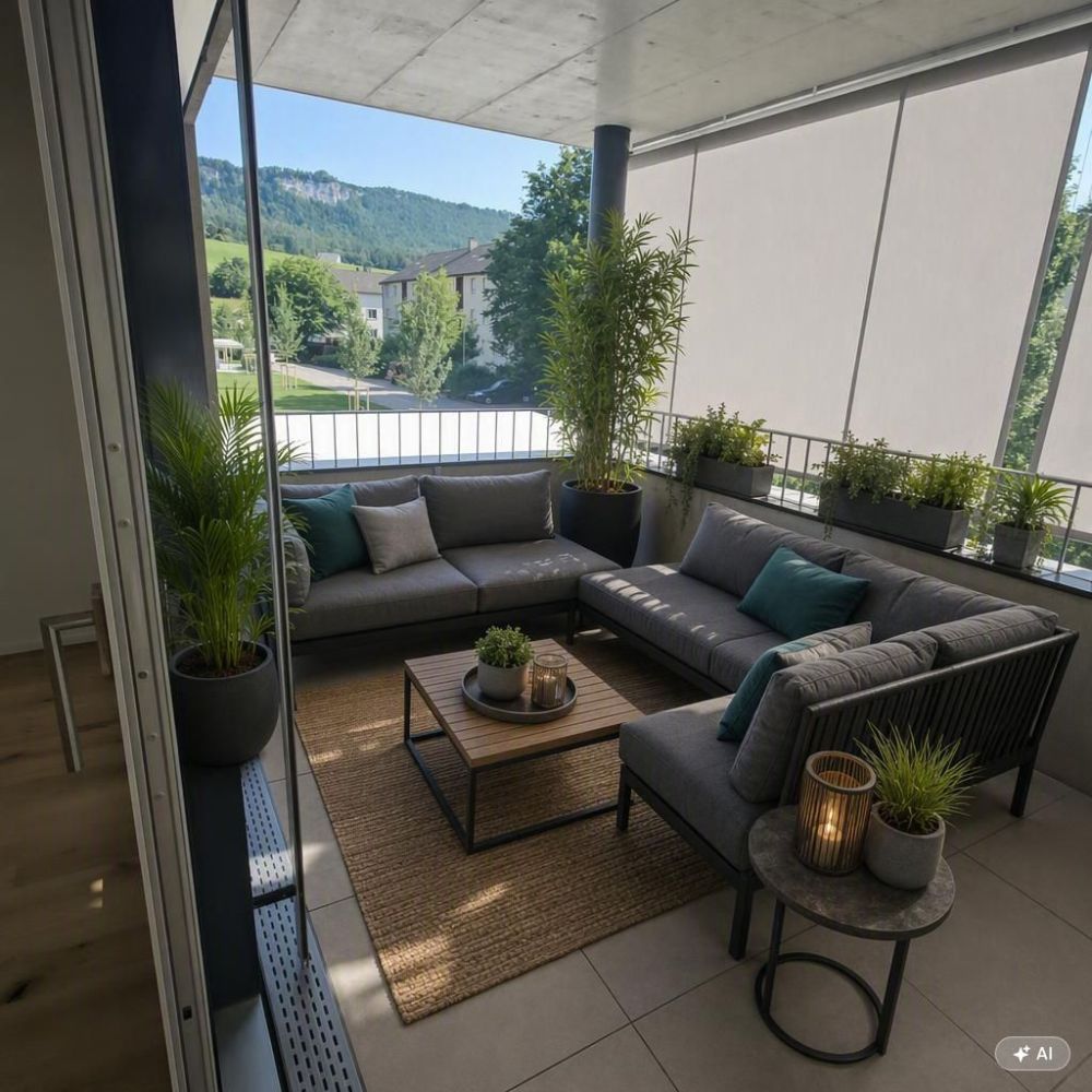 2.5 Zi  WG mit offenem Grundriss und grossem Balkon - Bild 4