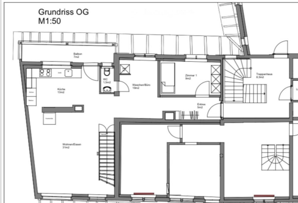 4.5-Zimmer-Wohnung in historischem Riegelhaus - Bild 1