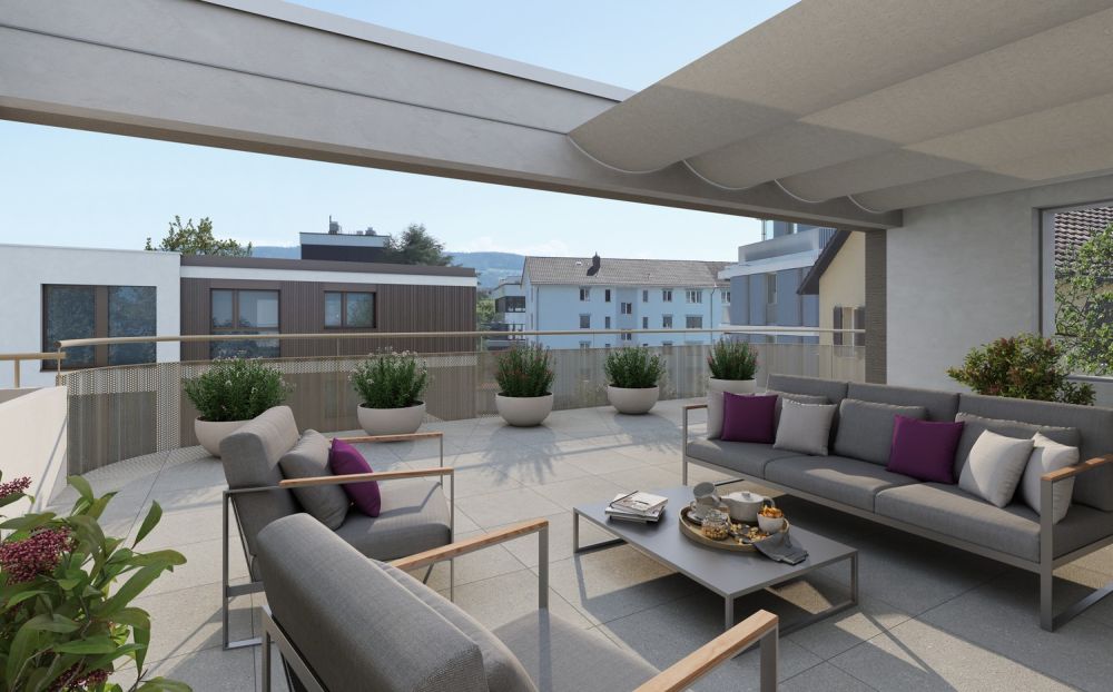 Zuhause über den Dächern von Uster – exklusive Neubau Attikawohnung mit grosser Dachterrasse - Bild 3