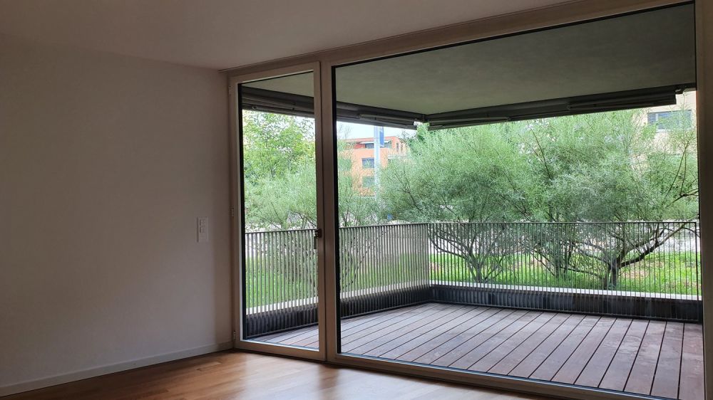 Wohnen im Zentrum von Zuchwil - Balkon