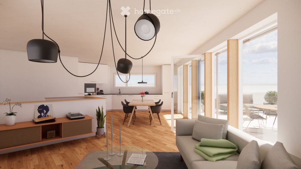 Modernes 5.5-Zimmer-Neubau-Haus - Bild 1
