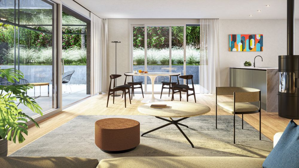 Wunderschöne 4.5 Gartenwohnung in Birmensdorf Zürich - Bild 1