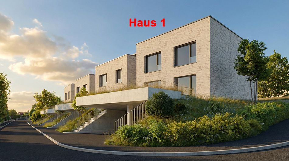Exklusive, nachhaltige Atriumhäuser mit hoher Energieeffizienz. Sie gestalten den Kaufpreis mit! H1 - Bild 1