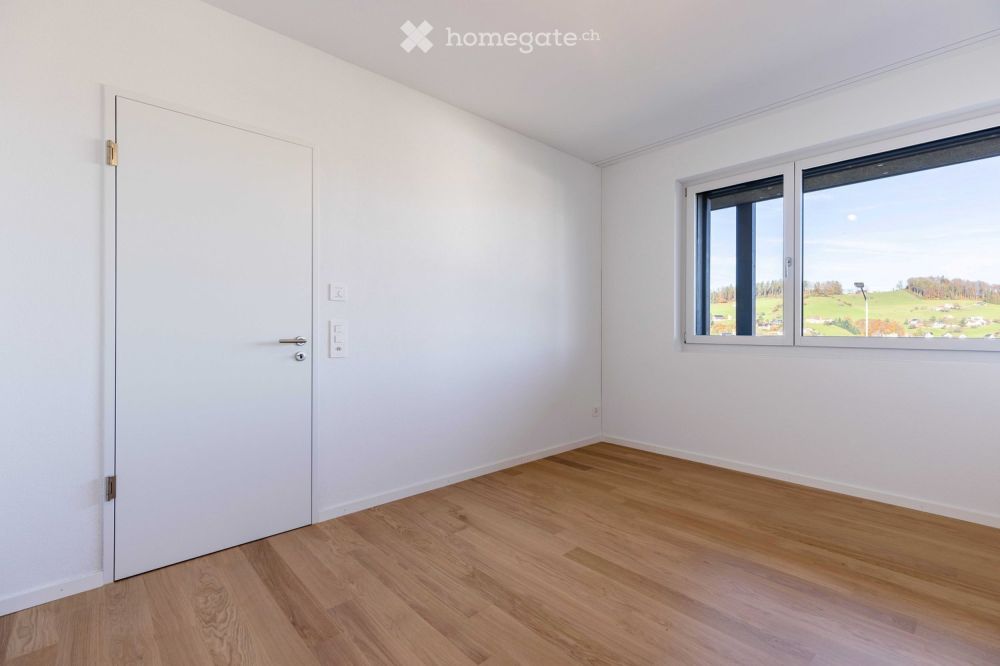 Luxuriöse 3.5-Zimmer Neubauwohnung mit grosser Terrasse + Aussicht in Herisau - Bild 9