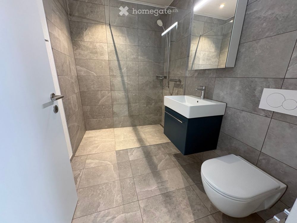 Erstbezug: Top moderne 2.5-Zimmer-Neubauwohnung mit grossem Balkon -  Zentrumsnah in grüner Umgebung - Bild 7