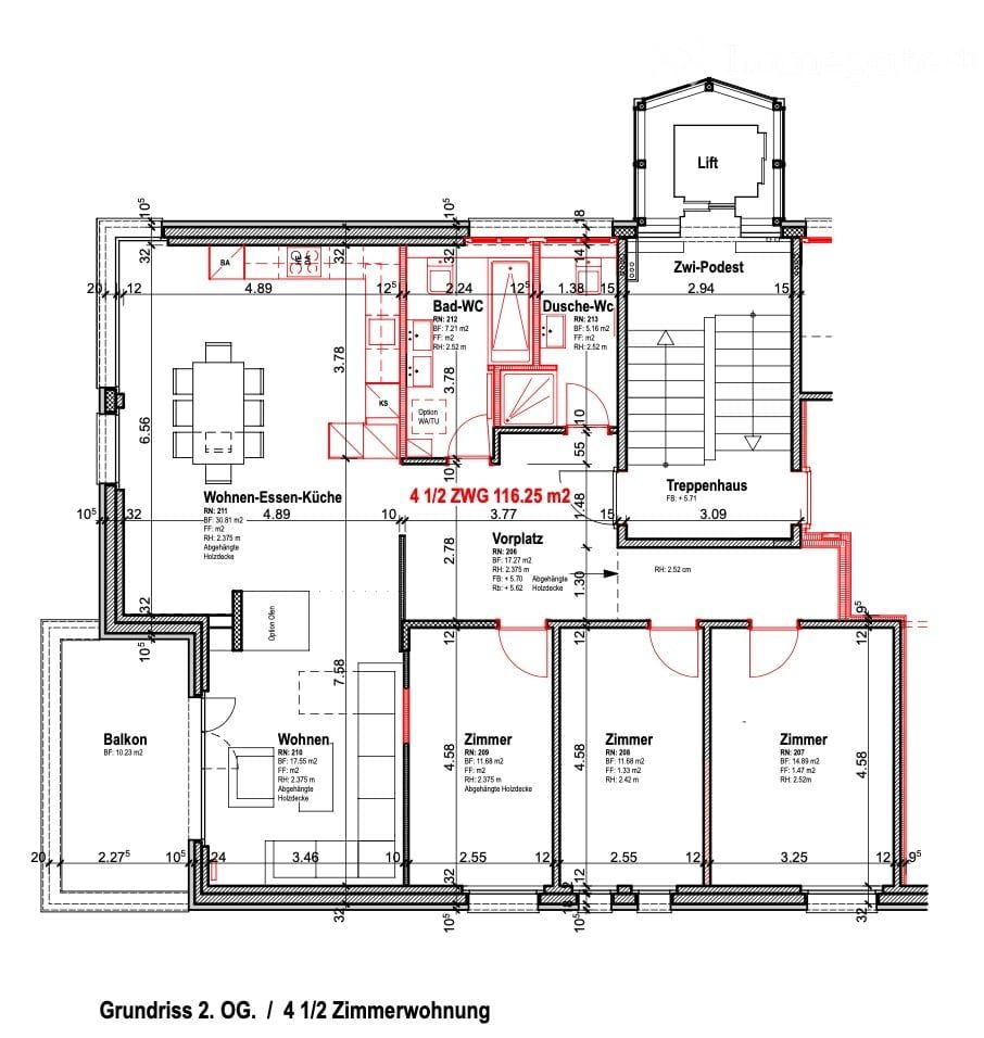 Helle 4.5-Zimmer-Wohnung mit Balkon und schöner Aussicht in Buttikon SZ - Bild 12