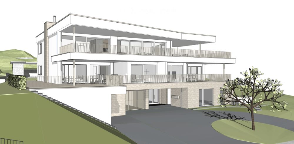 Erstbezug 4.5-Zimmer-Wohnung (3-Familienhaus) an sensationeller Lage in Oberwil-Lieli - Bild 1