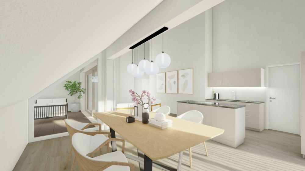 ERSTBEZUG 4.5 Zimmer-Dachwohnung mit ESTH - Bild 1