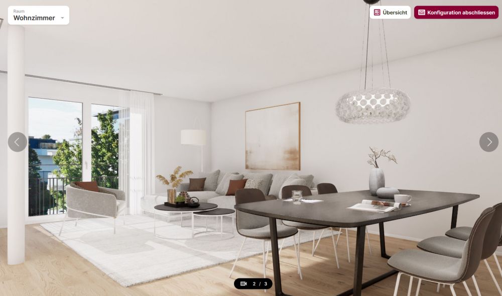 Erstbezug einer modernen 4.5‑Zimmer‑Wohnung mit Bergblick in Bolligen - Bild 1